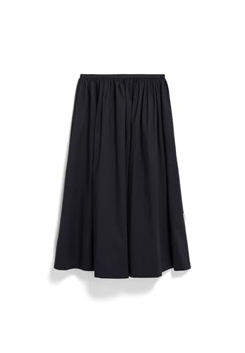 ARMEDANGELS Damen Webrock aus Bio-Baumwolle LANILAAR Regular Fit Black von ARMEDANGELS