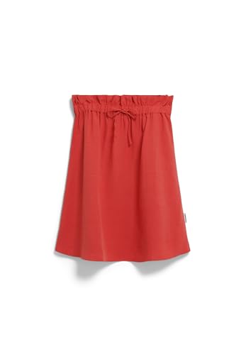 ARMEDANGELS Damen Webrock aus Leinen-Mix FILIZAA LINO Regular Fit Coral Blush von ARMEDANGELS