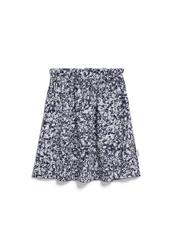 ARMEDANGELS Damen Webrock aus Leinen-Mix FILIZAA Mosaic LINO Regular Fit Night Sky von ARMEDANGELS