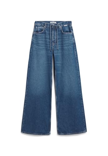 ARMEDANGELS Damen Wide Jeans Bio-Baumwoll Mix ASTRAEAAS Wide Jean Loose Fit Imperial von ARMEDANGELS