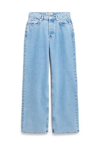 ARMEDANGELS Damen Wide Jeans recycelte Baumwolle ENIJAA Regular Fit Horizon von ARMEDANGELS