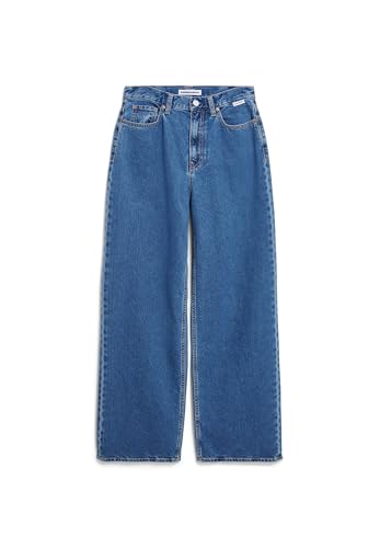 ARMEDANGELS Damen Wide Jeans recycelter Baumwolle ENIJAA Regular Fit Daydream von ARMEDANGELS