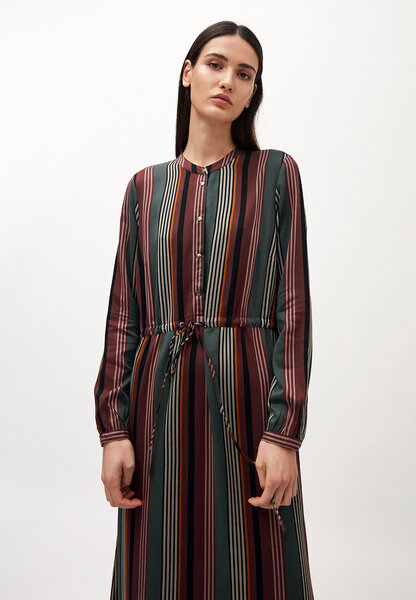 ARMEDANGELS EYRAA CLUSTERED STRIPES - Damen Kleid aus LENZING ECOVERO von ARMEDANGELS