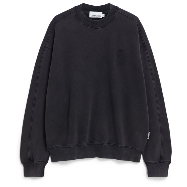 ARMEDANGELS - Emaal Crewneck Gmt Dye - Pullover Gr XXL schwarz von ARMEDANGELS