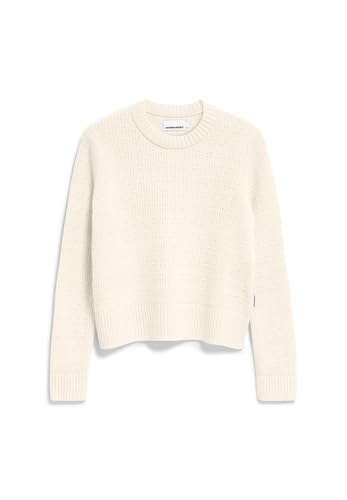 ARMEDANGELS Damen Pullover Regular Fit aus Bio-Woll Mix FABIOLAA Regular Fit Oatmilk von ARMEDANGELS