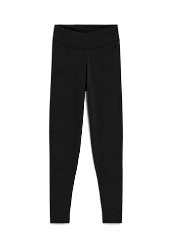 ARMEDANGELS FARIBAA - Damen Leggings aus Bio-Baumwoll Mix XXL Black Hose Leggings Fitted von ARMEDANGELS