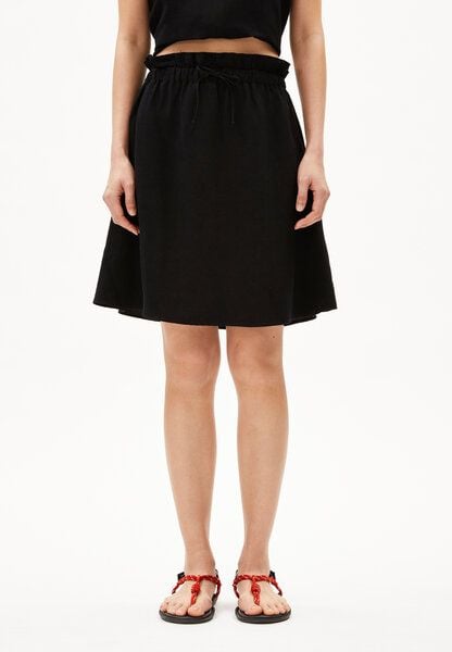 ARMEDANGELS FILIZAA LINO - Damen Webrock aus Leinen-Mix von ARMEDANGELS