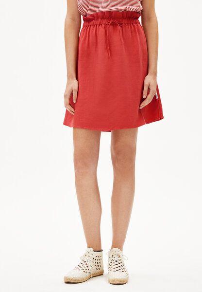 ARMEDANGELS FILIZAA LINO - Damen Webrock aus Leinen-Mix von ARMEDANGELS