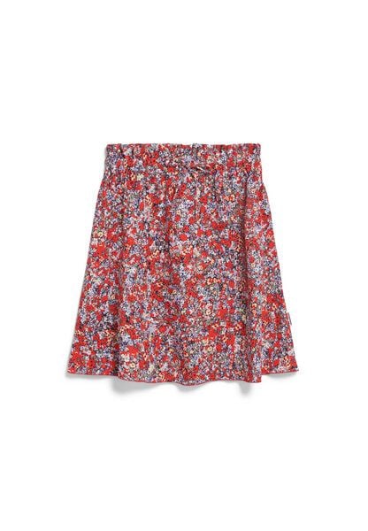 ARMEDANGELS FILIZAA MOSAIC LINO - Damen Webrock aus Leinen-Mix von ARMEDANGELS