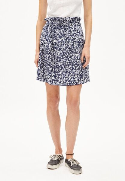 ARMEDANGELS FILIZAA MOSAIC LINO - Damen Webrock aus Leinen-Mix von ARMEDANGELS