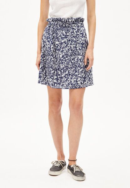 ARMEDANGELS FILIZAA MOSAIC LINO - Damen Webrock aus Leinen-Mix von ARMEDANGELS