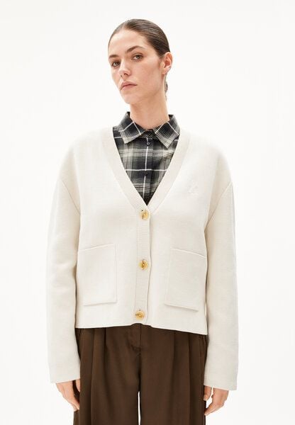 ARMEDANGELS FIONAA MILANO - Damen Strickjacke Oversized Fit aus Bio-Baumwolle von ARMEDANGELS