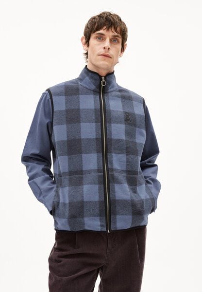 ARMEDANGELS FLAABO MICRO FLEECE VEST - Herren Fleeceweste aus Bio Baumwolle von ARMEDANGELS