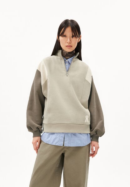 ARMEDANGELS FRAAN CIS COLORBLOCK - Damen Sweatshirt Relaxed Fit aus Bio-Baumwolle von ARMEDANGELS