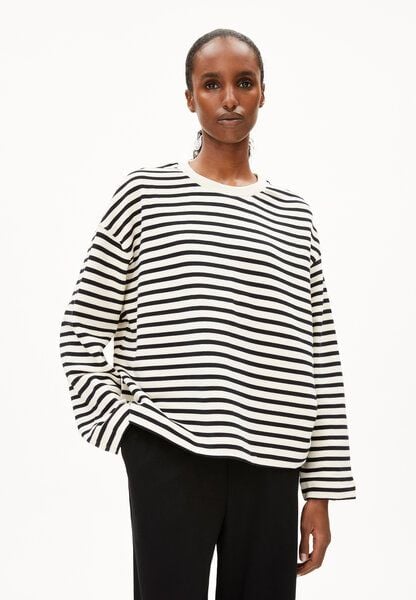 ARMEDANGELS FRANKAA MAARLEN STRIPE - Damen Sweatshirt aus Bio-Baumwolle von ARMEDANGELS