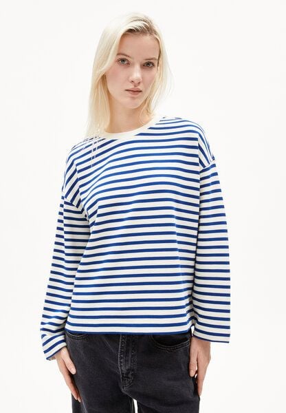 ARMEDANGELS FRANKAA MAARLEN STRIPE - Damen Sweatshirt aus Bio-Baumwolle von ARMEDANGELS