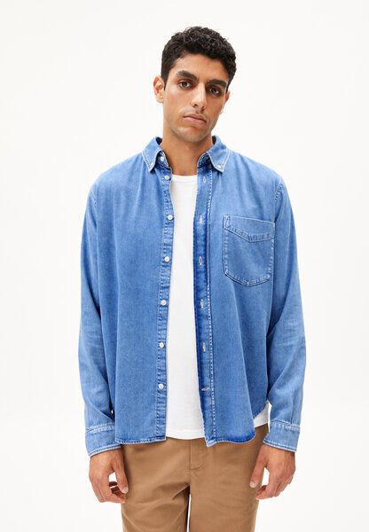 ARMEDANGELS GAVRAA DENIM SHIRT - Herren Jeanshemd aus Bio-Baumwoll Mix von ARMEDANGELS