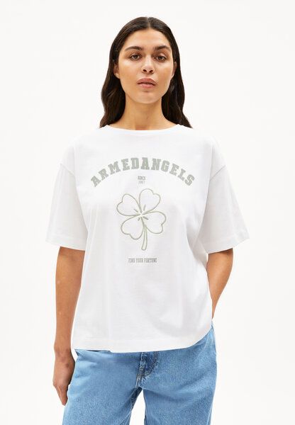 ARMEDANGELS GIANNAA FORTUNE - Damen Heavyweight T-Shirt aus Bio-Baumwoll Mix von ARMEDANGELS