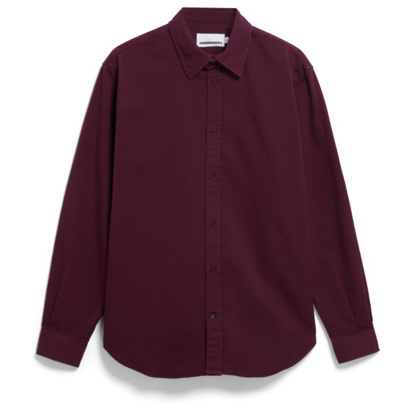 ARMEDANGELS - Giaalo GMT Dye - Hemd Gr XXL rot von ARMEDANGELS