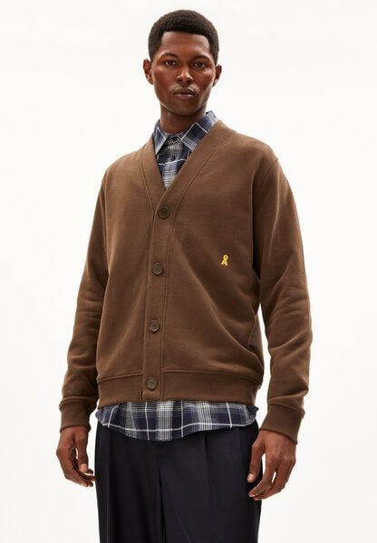 ARMEDANGELS HAAGE COMFORT - Herren Sweatjacke Regular Fit aus Bio-Baumwoll Mix von ARMEDANGELS