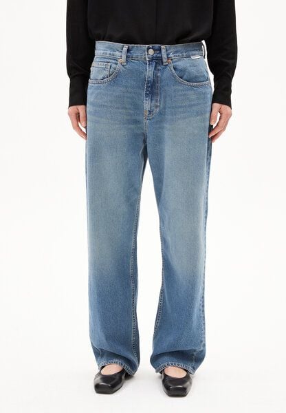 ARMEDANGELS HAAYI - Damen Baggy Jeans recycelte Baumwolle von ARMEDANGELS