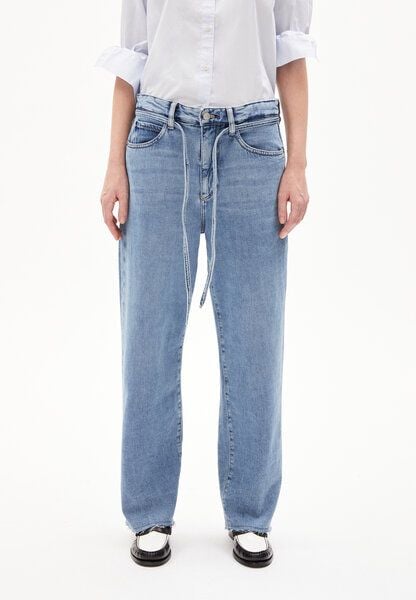 ARMEDANGELS HAAYI CUT HEM - Damen Baggy Jeans Bio-Baumwoll Mix von ARMEDANGELS