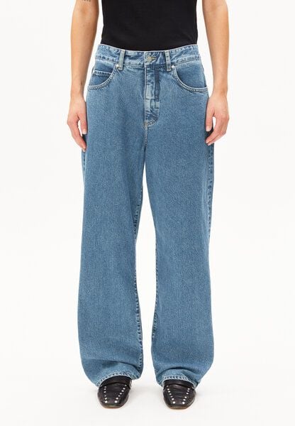 ARMEDANGELS HAAYI - Damen Baggy Jeans recycelte Baumwolle von ARMEDANGELS