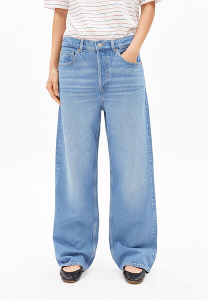 ARMEDANGELS HAAYI - Damen Baggy Jeans Hanf-Mix von ARMEDANGELS