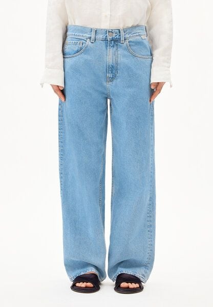 ARMEDANGELS HAAYI Damen Baggy Jeans recycelte Baumwolle von ARMEDANGELS