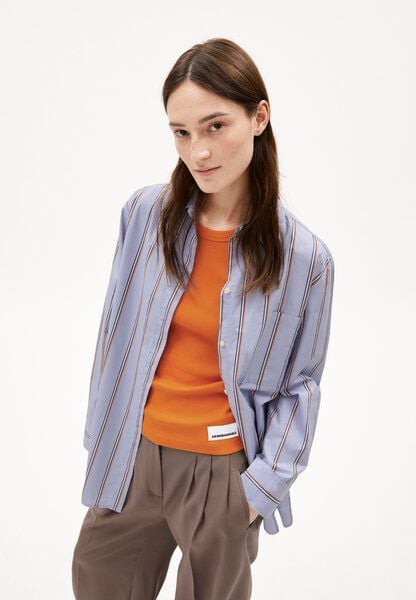 ARMEDANGELS HALIAA STRIPED - Damen Bluse aus Bio-Baumwolle von ARMEDANGELS