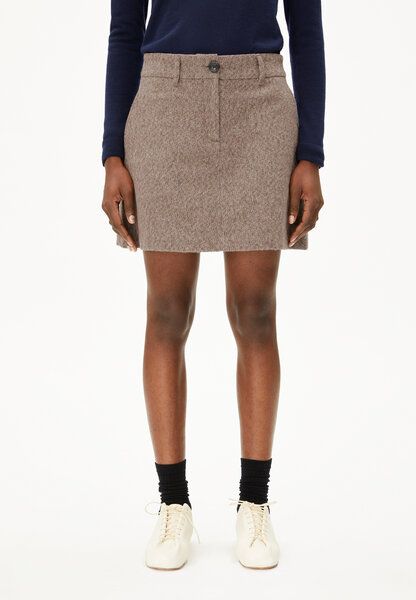 ARMEDANGELS HANNAAHLA TWEED - Damen Webrock aus Bio-Baumwolle von ARMEDANGELS