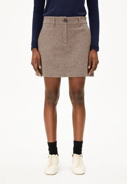 ARMEDANGELS HANNAAHLA TWEED - Damen Webrock aus Bio-Baumwolle von ARMEDANGELS