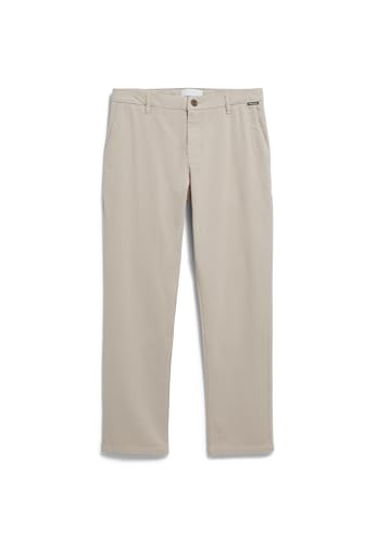ARMEDANGELS Herren Chino Hose aus Bio-Baumwoll Mix AASTER Regular Fit Sand Stone von ARMEDANGELS