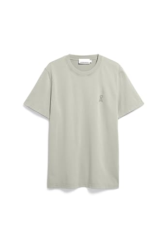 ARMEDANGELS Herren Heavyweight T-Shirt aus Bio-Baumwolle MAARKOS GMT DYE Relaxed Fit Seagreen Washed von ARMEDANGELS