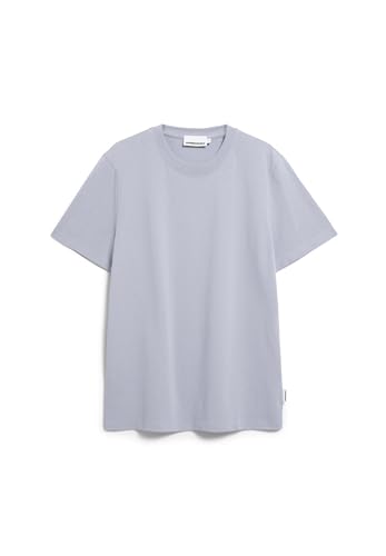 ARMEDANGELS Herren Heavyweight T-Shirt aus recyceltem Baumwoll Mix MAARKOS Relaxed Fit Misty Morning von ARMEDANGELS