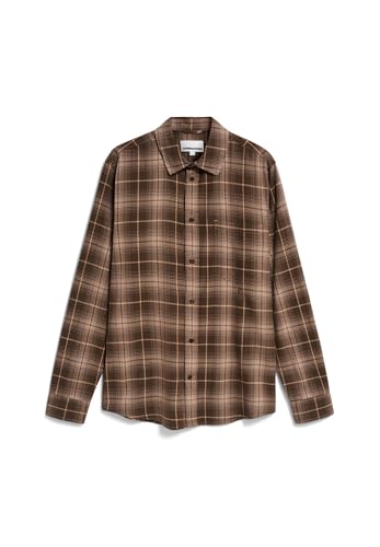 ARMEDANGELS Herren Hemd Relaxed Fit aus Bio-Baumwolle AARNAULT Relaxed Fit Earth-Cinnamon Dust ARMEDANGELS Herren Hemd Relaxed Fit aus Bio-Baumwolle AARNAULT Relaxed Fit Earth-Cinnamon Dust von ARMEDANGELS
