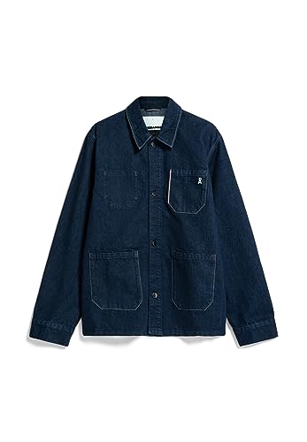 ARMEDANGELS Herren Jeansjacke Regular Fit aus Bio-Baumwoll Mix MAARLO Demi SELV Regular Fit Rinse von ARMEDANGELS
