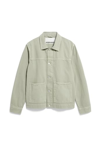 ARMEDANGELS Herren Jeansjacke aus recycelter Baumwolle EVAAN Regular Fit Seagreen von ARMEDANGELS