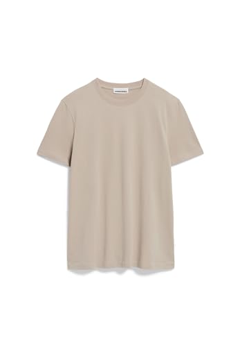 ARMEDANGELS Herren Heavyweight T-Shirt aus recyceltem Baumwoll Mix MAARKOS Relaxed Fit Sandstone von ARMEDANGELS