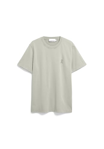 ARMEDANGELS Herren Heavyweight T-Shirt aus Bio-Baumwolle MAARKOS GMT DYE Relaxed Fit Seagreen Washed von ARMEDANGELS
