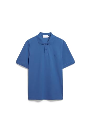 ARMEDANGELS Herren Polo T-Shirt aus Bio-Baumwolle MAARIO Regular Fit Dark Morning von ARMEDANGELS