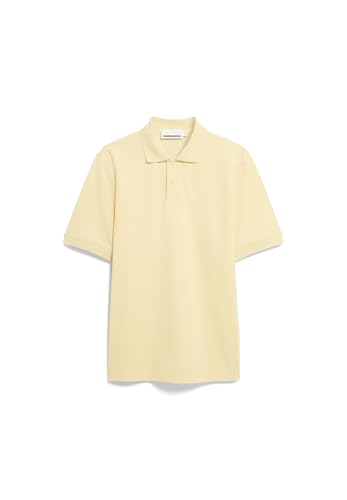 ARMEDANGELS Herren Polo T-Shirt aus Bio-Baumwolle MAARIO Regular Fit Early Yellow von ARMEDANGELS