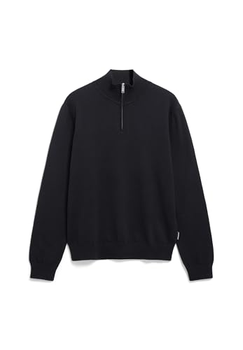ARMEDANGELS Herren Pullover aus Bio-Baumwolle FAABES Regular Fit Black von ARMEDANGELS