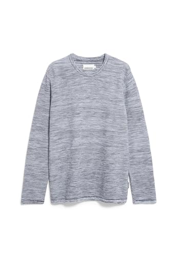 ARMEDANGELS Herren Pullover aus Bio-Baumwolle TOLAA Regular Fit Morning Sky-Night Sky von ARMEDANGELS