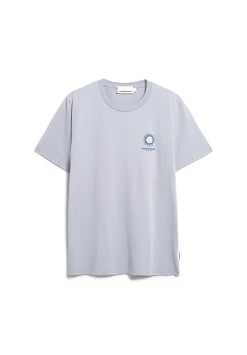 ARMEDANGELS Herren Regular T-Shirt aus Bio-Baumwolle JAAMES Colored Regular Fit Misty Morning ARMEDANGELS Herren Regular T-Shirt aus Bio-Baumwolle JAAMES Colored Regular Fit Misty Morning von ARMEDANGELS