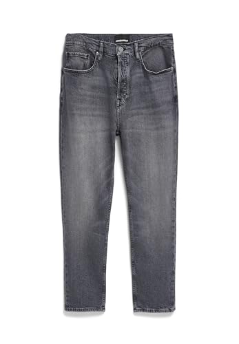 ARMEDANGELS Herren Relaxed Tapered Jeans Bio-Baumwoll Mix Comfort-Stretch AAUSTIN Relaxed Fit Washed Iron von ARMEDANGELS