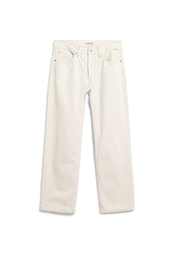 ARMEDANGELS Herren Straight Jeans recycelter Baumwolle AARY Regular Fit Undyed von ARMEDANGELS
