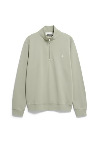 ARMEDANGELS Herren Sweatshirt aus Bio-Baumwoll Mix WAARLO Comfort Regular Fit Seagreen von ARMEDANGELS