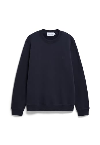 ARMEDANGELS Herren Sweatshirt aus Bio-Baumwolle BAARO Fleece Regular Fit Night Sky von ARMEDANGELS