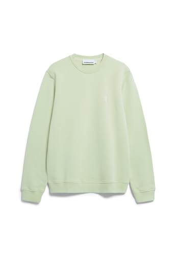 ARMEDANGELS Herren Sweatshirt aus recyceltem Baumwoll Mix BAARO Comfort Regular Fit Green Ash ARMEDANGELS Herren Sweatshirt aus recyceltem Baumwoll Mix BAARO Comfort Regular Fit Green Ash von ARMEDANGELS